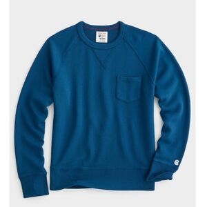 Todd Snyder + Champion Midweight Pocket Sweatshirt - Dark Teal